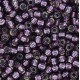Toho seed beads 8/0 round Silver-Lined Med Amethyst - TR-08-26B